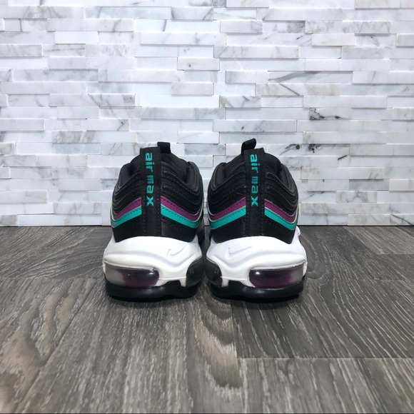 Nike Air Max 97 Black Grape & Clear Emerald WMNS - Picture 7 of 13
